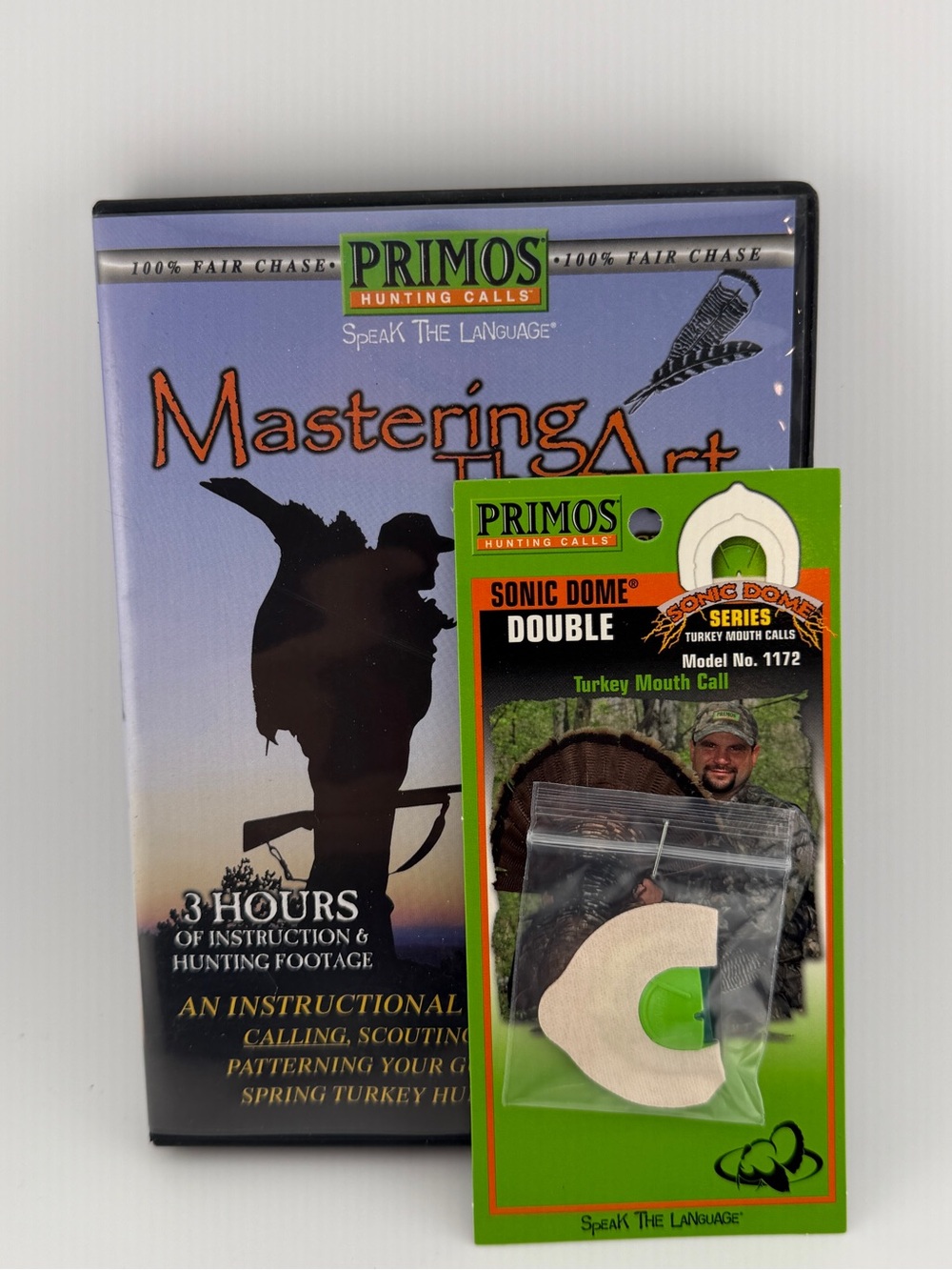 Primos Mastering The Art Guide To Spring Turkey Hunting DVD With Mouth Call